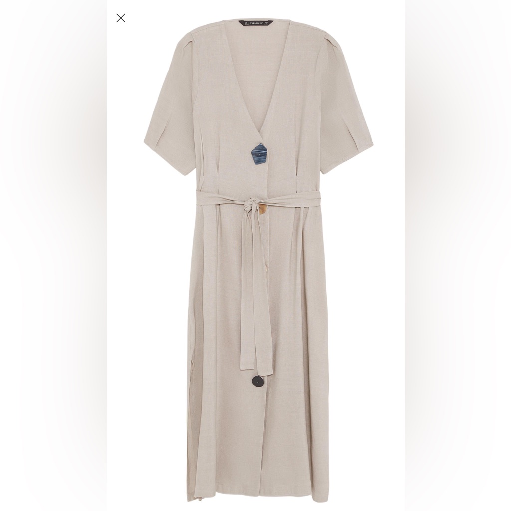 Zara Buttoned Dress